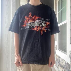 No-boundaries Men's Black T-shirt